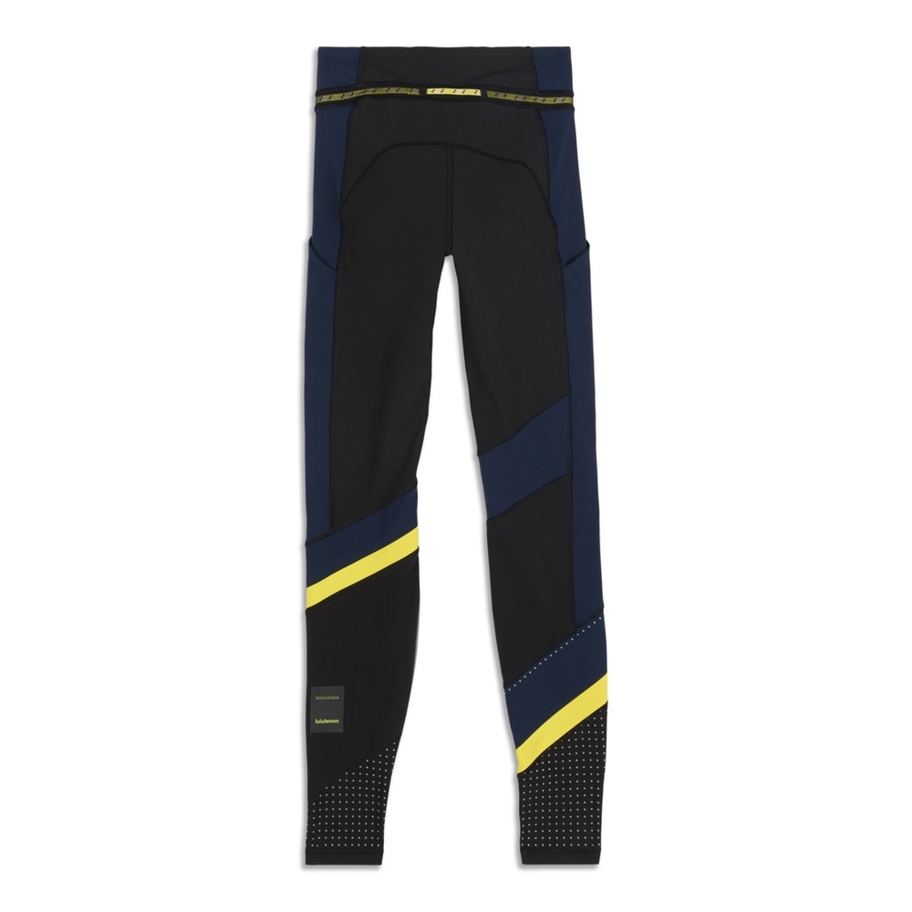 Lululemon sz 4 black leggings break new ground legging roksanda msrp $168